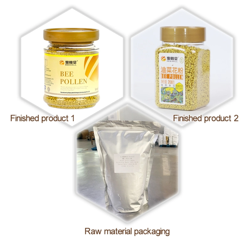 Beehall Bee Products Supplier Customized Raw Rape Bee Pollen