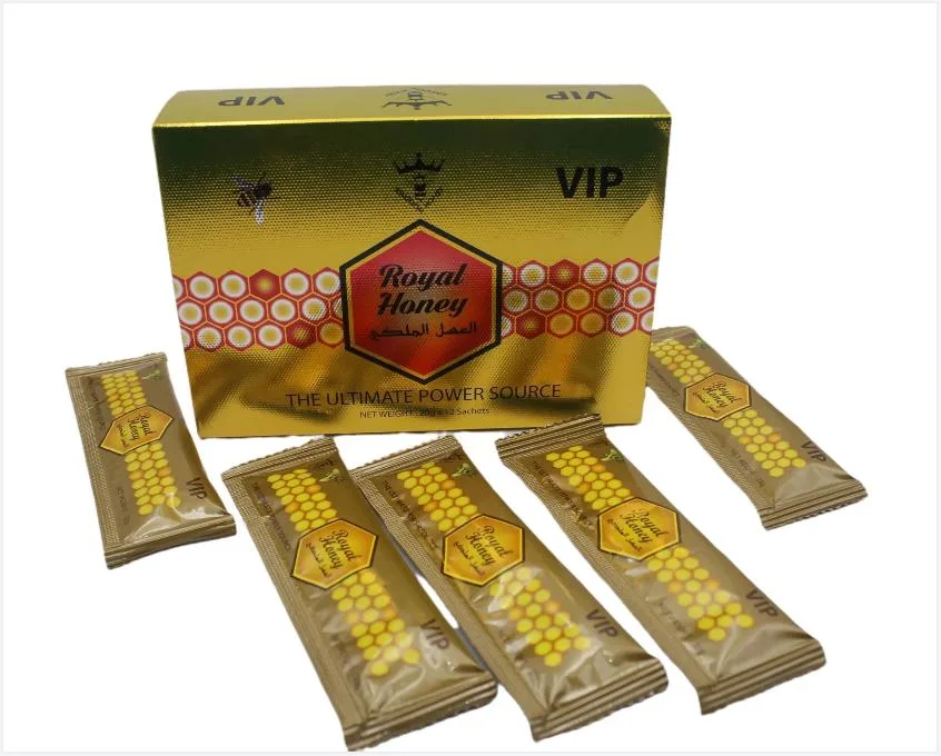 OEM Quality Best Nature Pure Bee Honey 24K Gold Branded Purenatural Vital Health Pink King Pure Royal VIP Honey