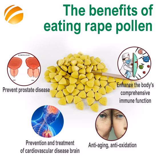 Beehall Organic Certificates Raw Bee Pollen Pills